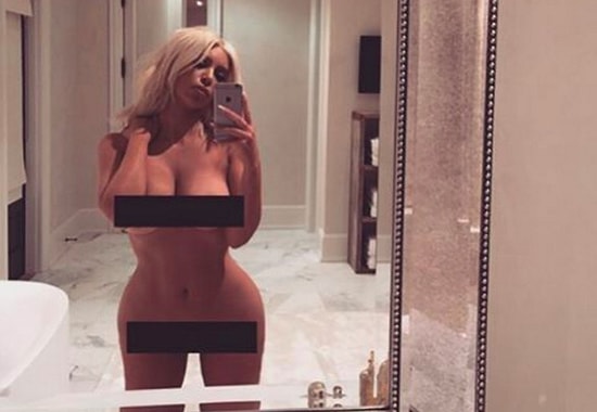 Sansasyonel Kadın Geri Döndü: Kim Kardashian Doğum Sonrası İlk Çıplak Fotoğrafını Paylaştı