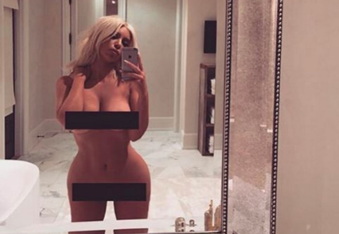 Sansasyonel Kadın Geri Döndü: Kim Kardashian Doğum Sonrası İlk Çıplak Fotoğrafını Paylaştı