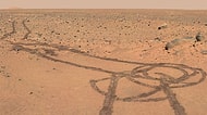 Bilim Her Zaman Güzel Sonuçlar Vermiyor: NASA'nın Mars Yüzeyine Çizdiği Dev Penis Figürü!