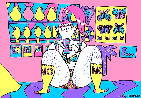 16 иллюстраций о том, каково это - быть женщиной в наши дни