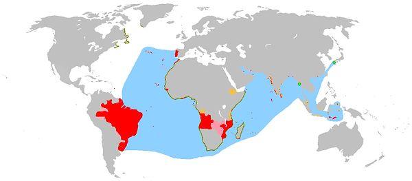 10. Portuguese Empire (4.02 million miles square)
