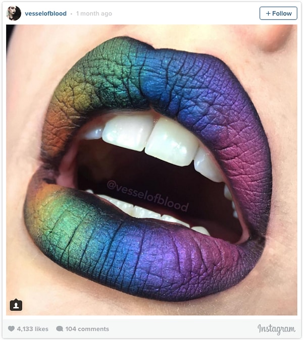 6. Радужными.