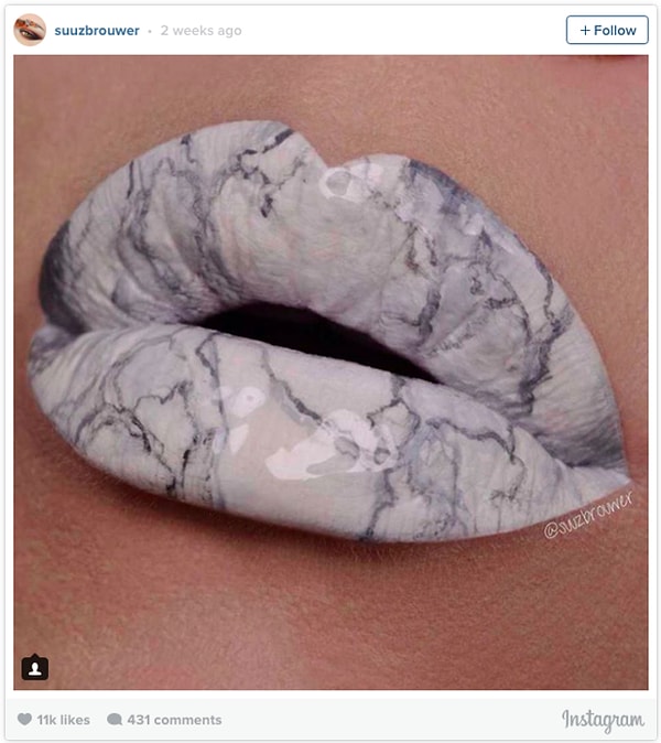 10. Мраморными.