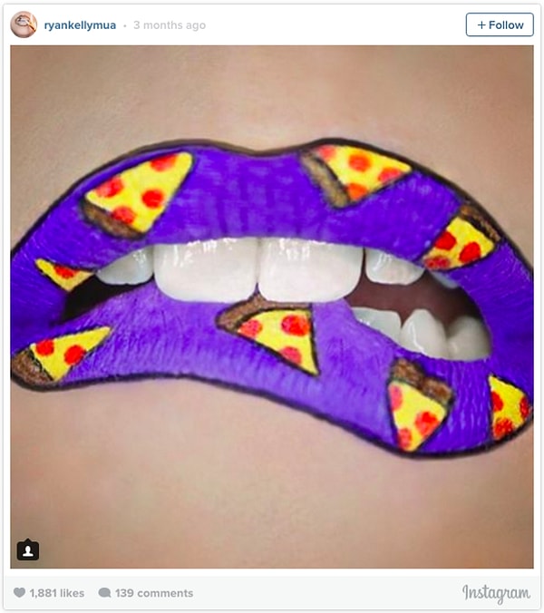 13. С кусочками пиццы 🍕