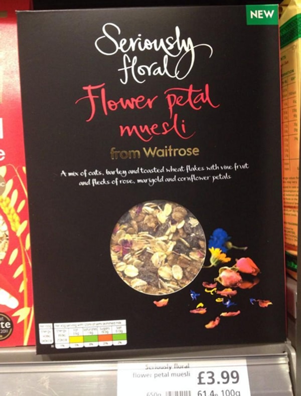 6. Мюсли из цветочных лепестков ❁