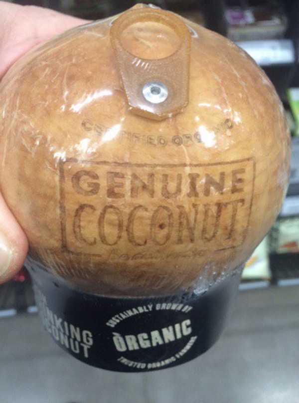 14. Настоящий кокос с открывашкой 😲