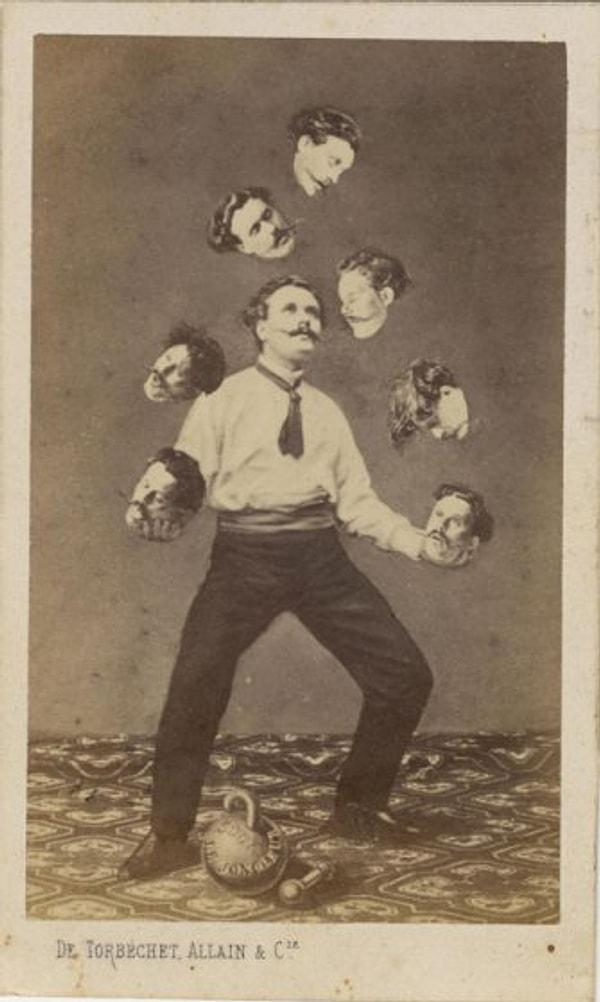15. Kafasıyla oynayan adam (1880)