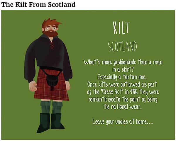 15. Килт - Шотландия