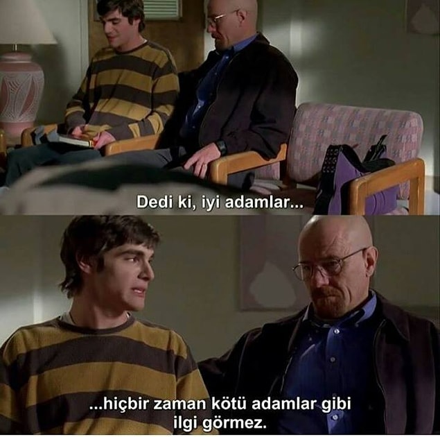 5. Hırsı, iyiliğinin önüne de geçse içindeki iyilik hep orada duruyordu