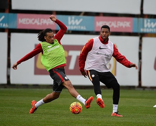Galatasaray'da Muslera ve Chedjou Takımla Çalıştı