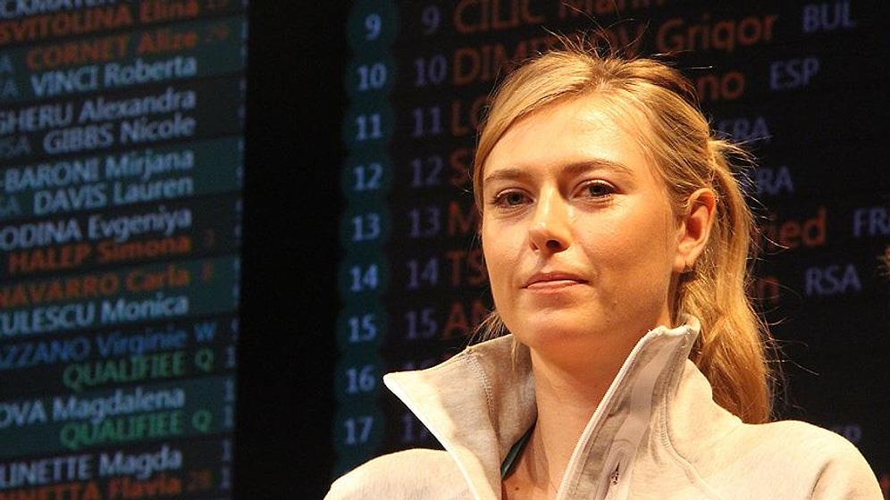 Sharapova'ya Sürpriz Sponsor Desteği