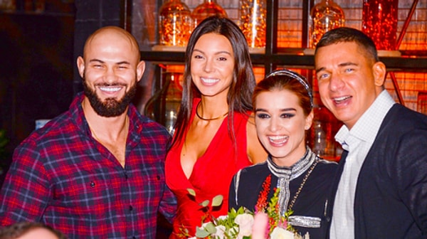 3. Джиган с супругой Оксаной Самойловой, Ксения Бородина и Курбан Омаров