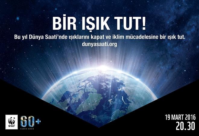 Dünya Saati 2016'ya Türkiye'den Katılacak 25 Kent