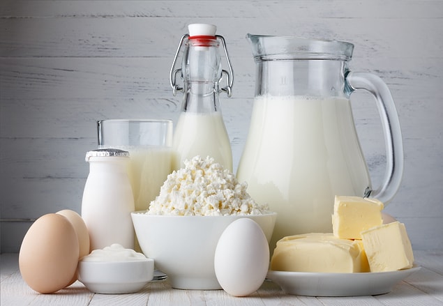 Кальций содержится только в молочных продуктах.
