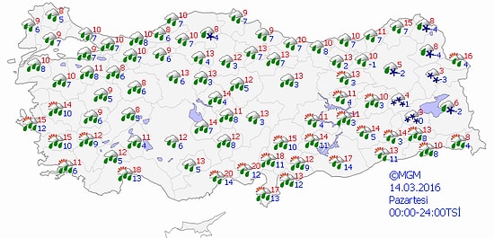 Meteoroloji'den Kuvvetli Yağış ve Fırtına Uyarısı