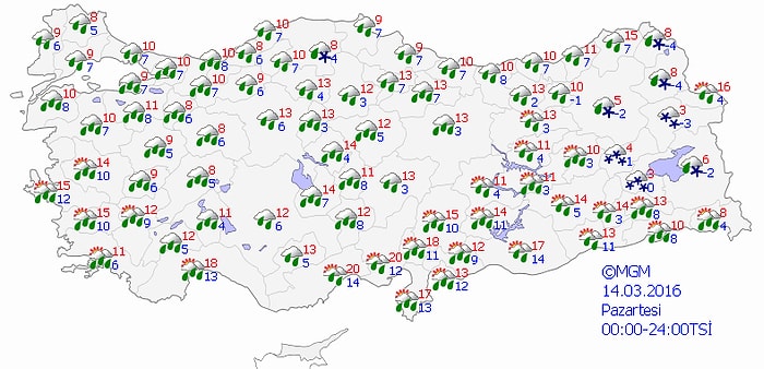 Meteoroloji'den Kuvvetli Yağış ve Fırtına Uyarısı