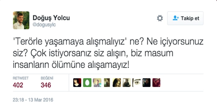 #Alışamayız! Abdülkadir Selvi'nin ''Bir Süre Terörle Yaşamaya Alışmamız Gerek'' Açıklamasına Tepkiler