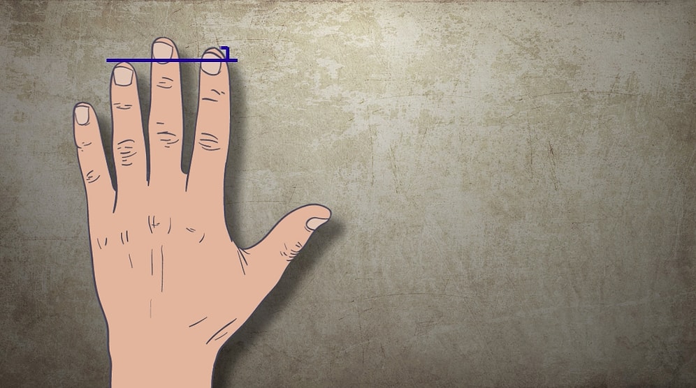 Анализ характера по длине пальцев