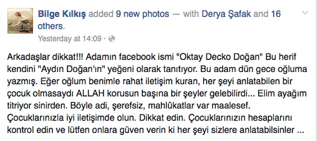 Nedenini uzun uzun izah etmek mümkün. Bunun yerine son derece rahatsız edici bir örneği sizlerle paylaşıyoruz.