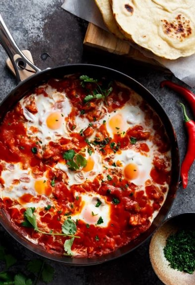 9. Pastırmalı Menemen
