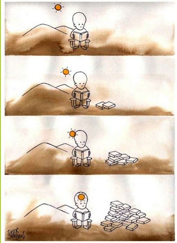 14. Каждый день вам открывается новый мир.