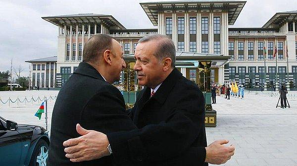 Cumhurbaşkanı Erdoğan resmi törenle karşıladı