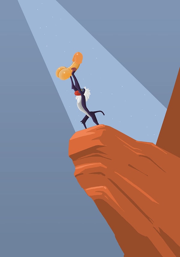 2. Постер мультфильма "Король Лев"