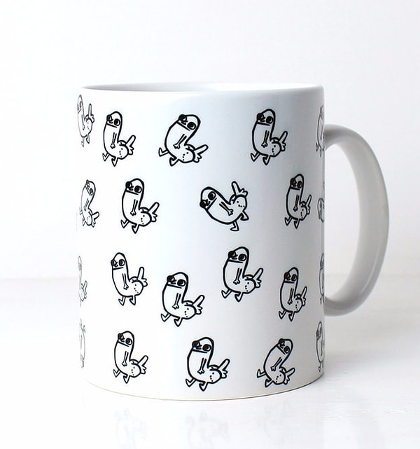 4. Веселая кружечка 👿