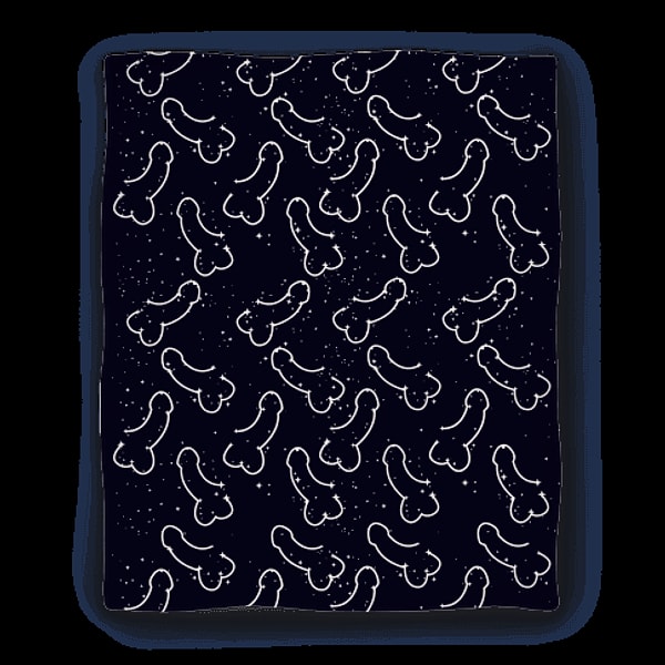 13. Одеялко с созвездием ✭ ✭ ✭ пенисов