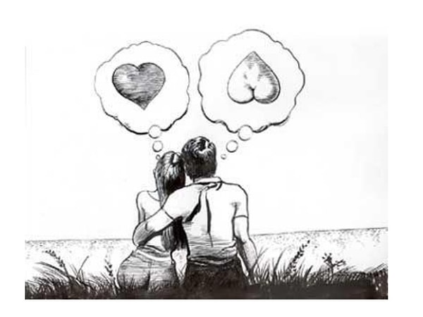 6. Мужчины все время думают о сексе