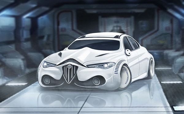 Alfa Romeo Giulia Stormtrooper Edition