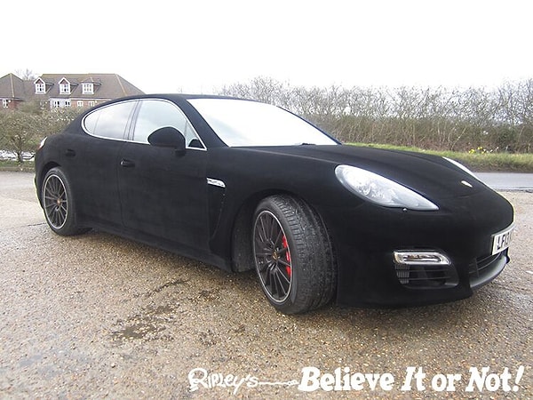 6. Вельветовый Porsche