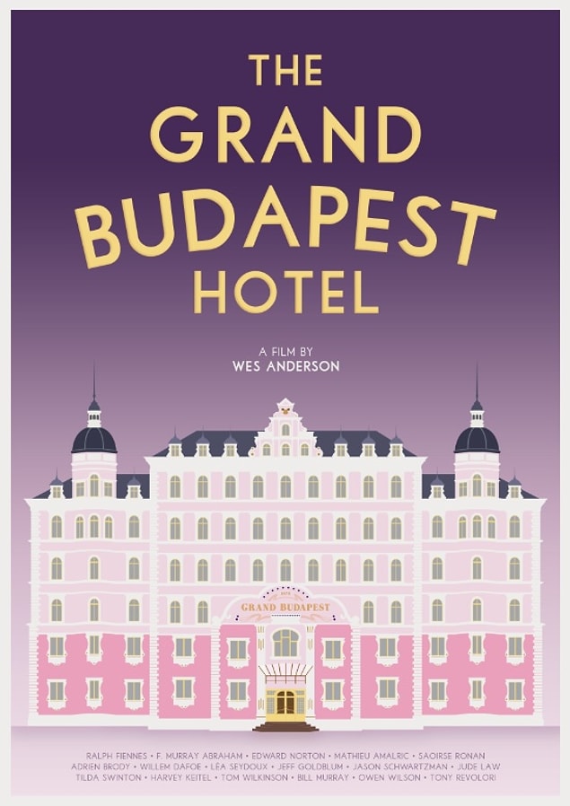 35. The Grand Budapest Hotel / Büyük Budapeşte Oteli (2014)
