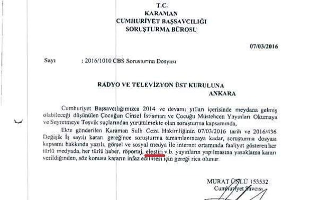 Ensar Vakfı olayla ilgileri olmadığını savunurken Cumhuriyet Başsavcılığı'ndan olaya yönelik haber ve eleştiri yasağı ise gecikmedi.