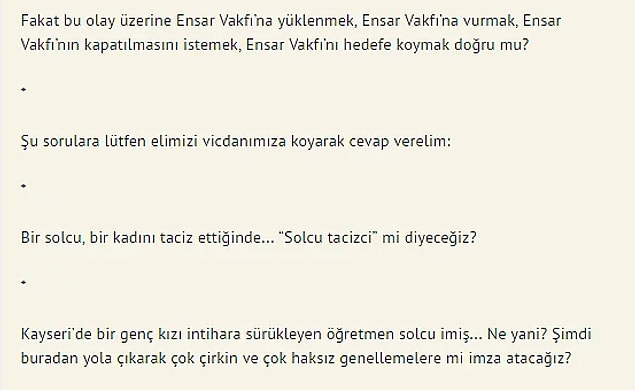 Ahmet Hakan da olaylara bugünkü köşesinde yer verdi.