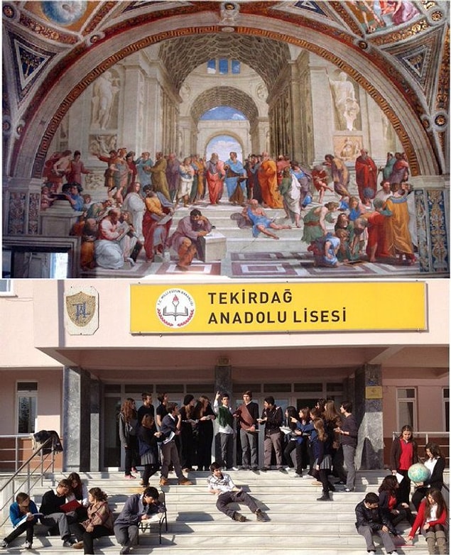 7. The School of Athens