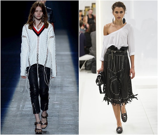 4. Одежда должна быть из разных тканей.