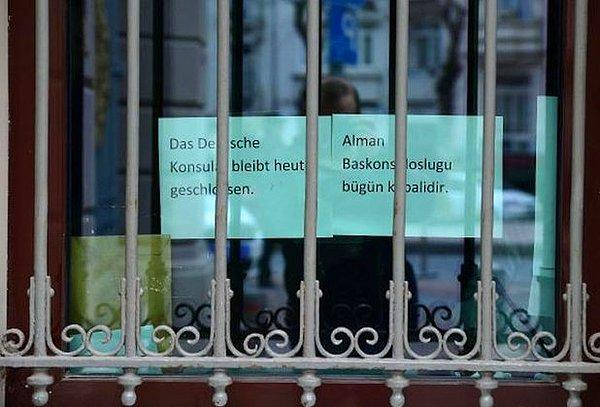 3. Almanya, Türkiye'deki Temsilciliklerini Güvenlik Sebebiyle Kapattı