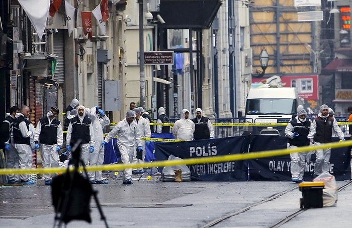 İstiklal Caddesi'ndeki Canlı Bomba Saldırısı Dünya Basınında