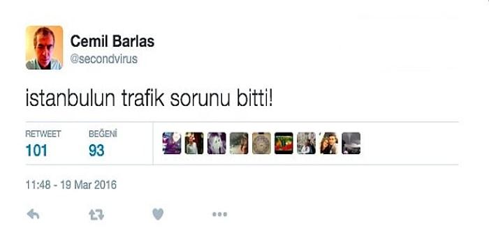 Taksim'deki Saldırıyı İstanbul Trafiğine Çözüm Olarak Gören Gazeteci: Cemil Barlas