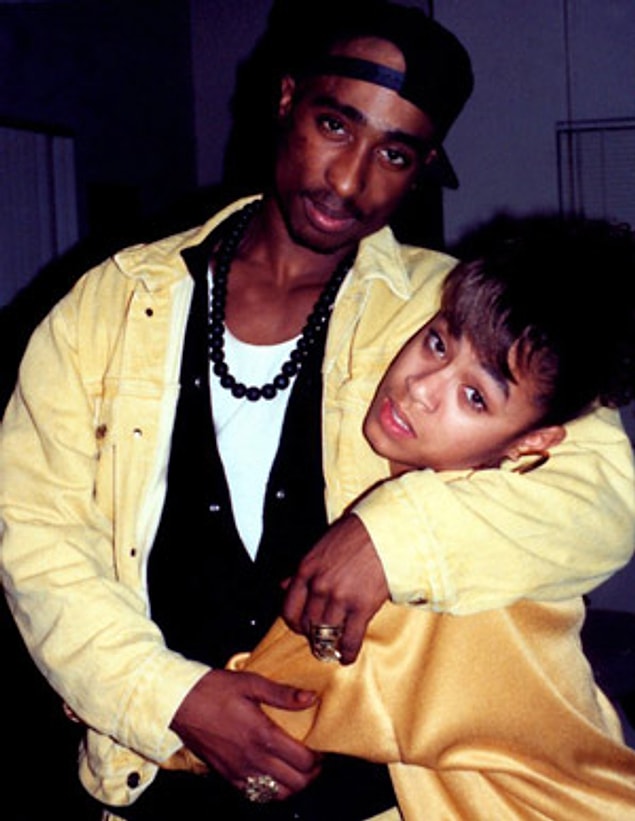 2. Tupac ve Jada Pinkett, 1993