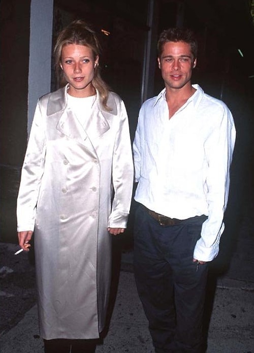 Gwyneth Paltrow ve Brad Pitt, 1995