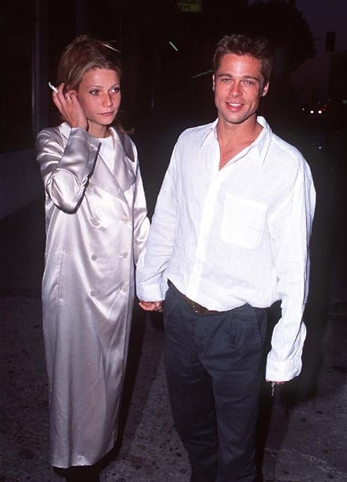 Gwyneth Paltrow ve Brad Pitt, 1995