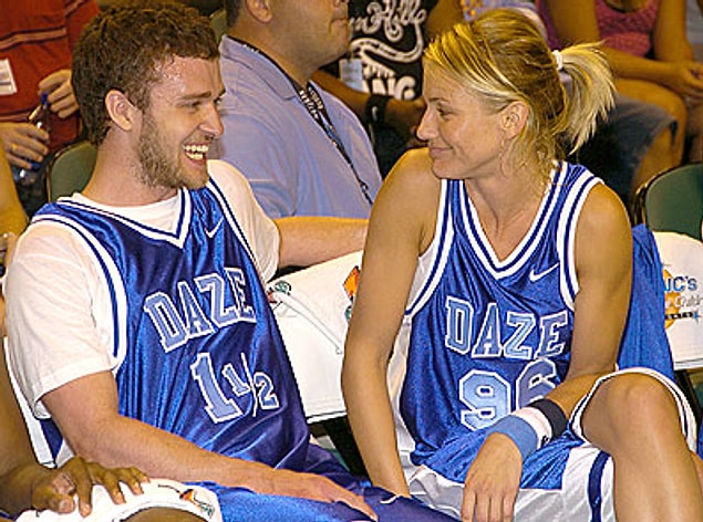 17. Justin Timberlake ve Cameron Diaz, 2005