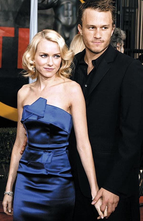 19. Heath Ledger ve Naomi Watts, 2003