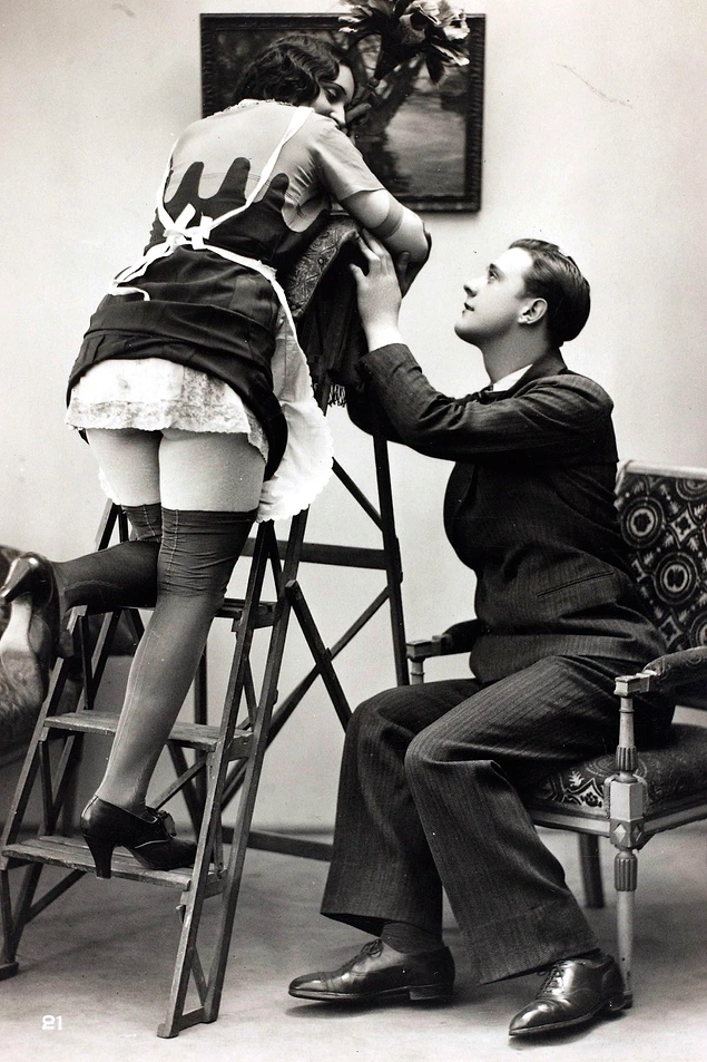 Эротика 1920-ых: запретные "французские открытки"