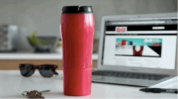 12. Дорожный стакан для неуклюжих