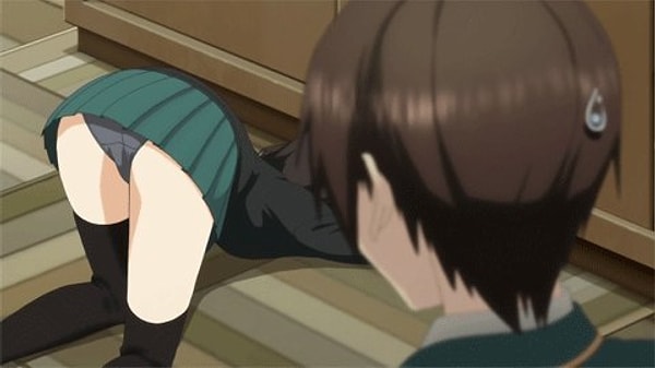 4. «Я бы наверное пялился в пол»