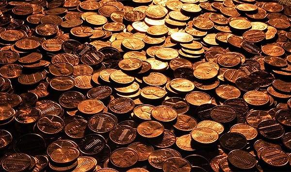 23. Сегодня они на 95% состоят из цинка.