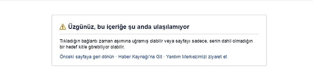 Bahsi geçen sayfalar Facebook ve ihbarweb adresi üzerinden yapılan şikayetler sayesinde ulaşıma engellendi.